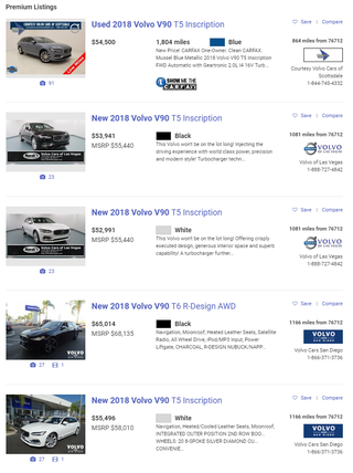 Illustration for article titled You Can Buy A Volvo V90 Wagon Without Having To Order One